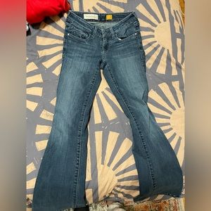 Low rise bell bottom jeans